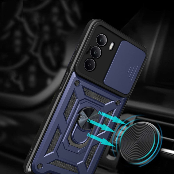 Case for Realme C71, CamShield Slide, blue