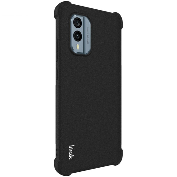 IMAK case for Nokia X30 5G, Dropproof, black
