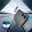 Case for Oppo A18 4G / A38 4G, Fusion Hybrid, with camera protection, matt / black
