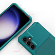 Case for Samsung Galaxy S23 FE, Card Holder Kickstand, green