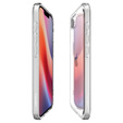 Spigen case for iPhone 16E, Ultra Hybrid, transparent + 9H Tempered Glass