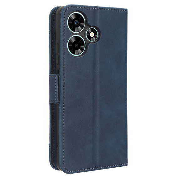 Flip case for Infinix Hot 30i, Card Slot, dark blue