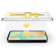 2x Tempered Glass for Samsung Galaxy S24 FE, ERBORD Easy App 9H Screen Protector