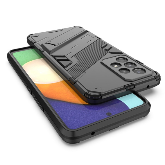 Case for Samsung Galaxy A53 5G, Military kickstand, blue