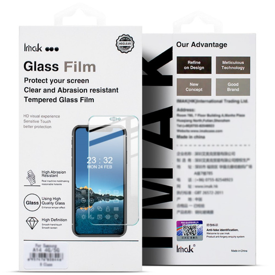 IMAK Tempered Glass for Xiaomi Redmi Note 13 5G