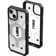 Urban Armor Gear Case for iPhone 15 Plus, Pathfinder MagSafe, transparent / black