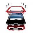 Armored case for iPhone 16E, R-JUST, red