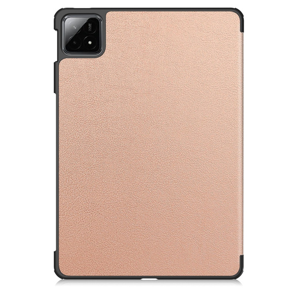 Case for Xiaomi Pad 6S Pro 12.4, Smartcase, pink rose gold