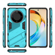 Case for Honor Magic 6 Lite 5G, Military kickstand, blue