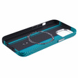 MagSafe's iPhone 14 Case, Carbon Fiber, black / blue