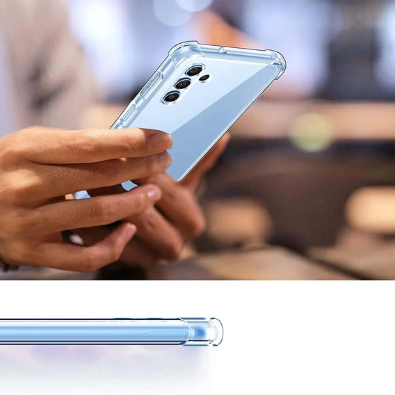 Case for Samsung Galaxy M35, Dropproof, transparent