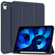 Case for iPad 10.9 2022 10 Gen, Smart Pencil, with space for stylus, dark blue