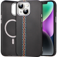 MagSafe's iPhone 14 Case, Carbon Fiber, black