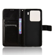 Flip case for Xiaomi 15, Crazy Horse Wallet, black