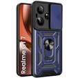 Case for Realme GT 7 / 7T, CamShield Slide, blue