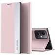 Flip case for Xiaomi Poco X5 Pro 5G / Redmi Note 12 Pro, Side Magnetic, pink