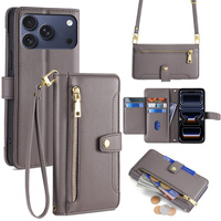 Flip case with zip pocket for iPhone 17 Pro