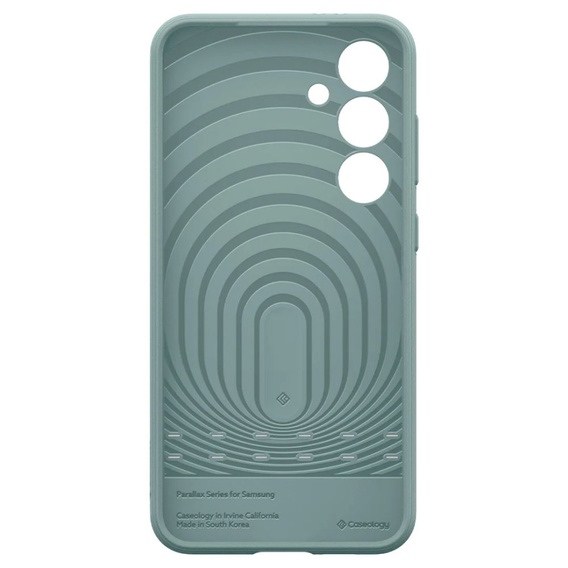 The Caseology case for Samsung Galaxy S24 FE, Parallax, green
