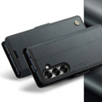 CASEME Litchi Wallet flip case for Samsung Galaxy Z Fold7 5G