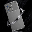 Case for Xiaomi POCO X5 5G, Carbon Gel, black