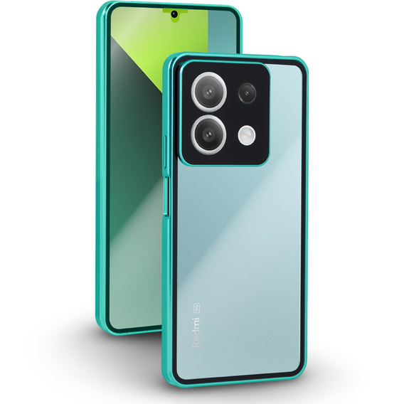 Case for Xiaomi Redmi Note 13 Pro 5G, Magnetic Dual Glass, green