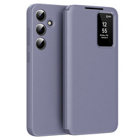 Flip case for Samsung Galaxy S23 FE, Smart View Wallet, lavender