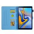 Case for Samsung Galaxy Tab A7 Lite 8.7 T220 / T225, elephant and flowers