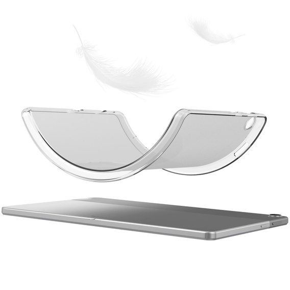 Case for Lenovo Tab M10 10.1 Gen 3 TB-328FU/TB-328XU, Silicone, transparent