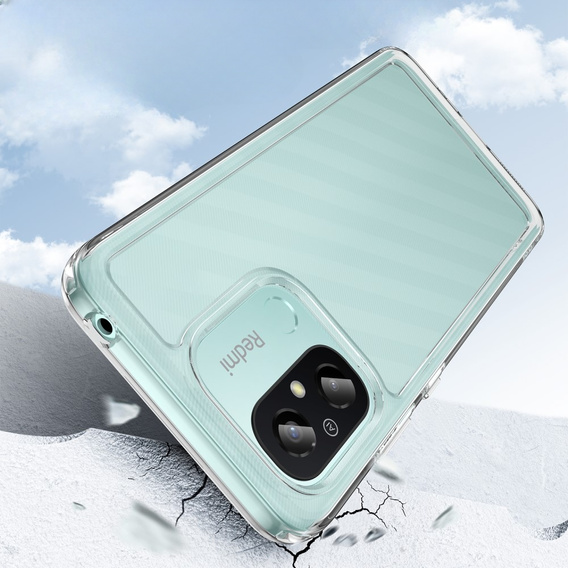 Case for Xiaomi Redmi 12C, Fusion Hybrid, transparent