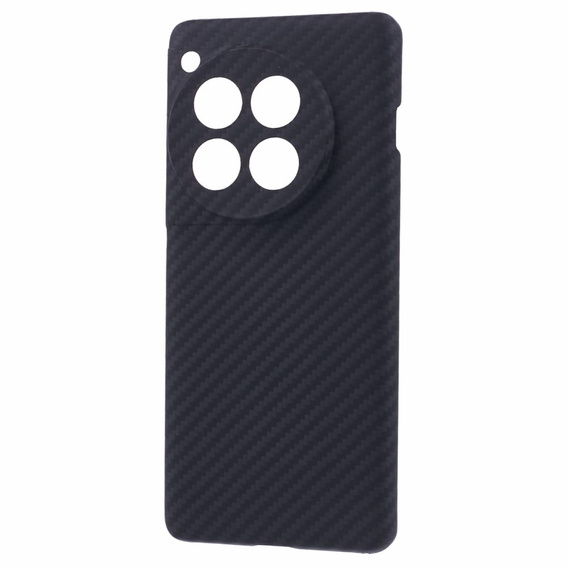 Case for OnePlus 12 5G, Aramid Fiber Cover, black