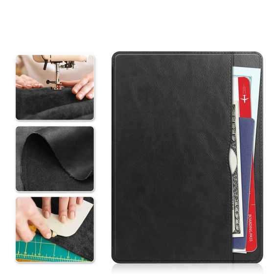 Case for Lenovo Tab M11, Business Card and Pen Slot, black
