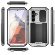 Armored case for Samsung Galaxy S25, R-JUST, silver