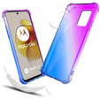 Case for Motorola Moto G73 5G, Gradient Dropproof, Purple / blue