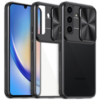 Case for Samsung Galaxy A34 5G, Slide Camera, black