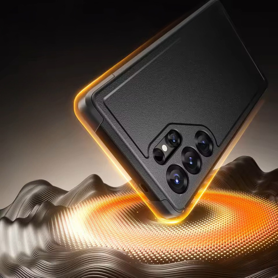 Case for Samsung Galaxy S25 Ultra, Tongate MECH Series Clip, black