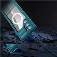 Waterproof case for Samsung Galaxy S24 Ultra, Redpepper, for MagSafe, blue