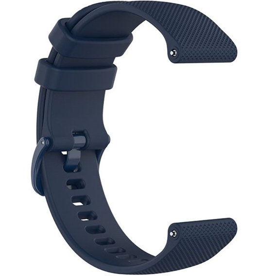 Silicone strap for Huawei Watch GT Runner / GT 3 46mm, Dark Blue