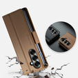 CASEME Litchi Wallet flip case for Samsung Galaxy Z Fold7 5G
