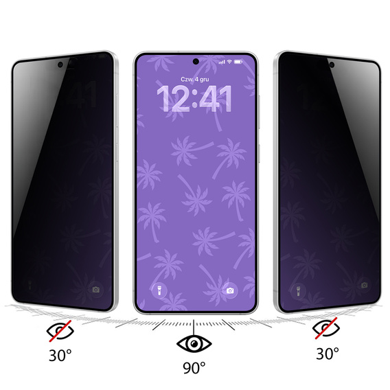 Shy Palm Privacy Tempered Glass for Samsung Galaxy A16 4G/5G