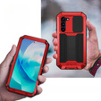 Armored case for Samsung Galaxy S23, R-JUST CamShield Slide, red / black