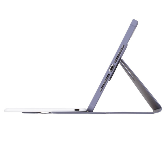 Keyboard case for iPad 11" 2025 A16 (11 gen.) / iPad 10.9" 2022 (10 gen.), Rotary 360° Leather, purple