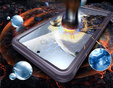 Case for Samsung Galaxy S25 FE, Shockproof, with glass, for MagSafe, purple