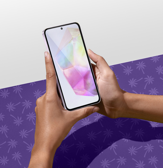 Shy Palm Privacy Tempered Glass for Samsung Galaxy A35 5G/A55 5G