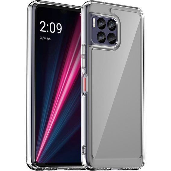 Case for T Phone 2 Pro 5G, Fusion Hybrid, transparent