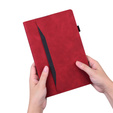 Case for Samsung Galaxy Tab A9, Classic, with space for stylus, red