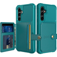 Case for Samsung Galaxy S23 FE, Card Holder Kickstand, green