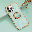 Case for iPhone 13 Pro, Electro Ring, green