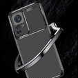 Case for Xiaomi 12T, Carbon Gel, black