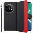 Flip case for OnePlus 11 5G, KHAZNEH RFID, Dual Color, black