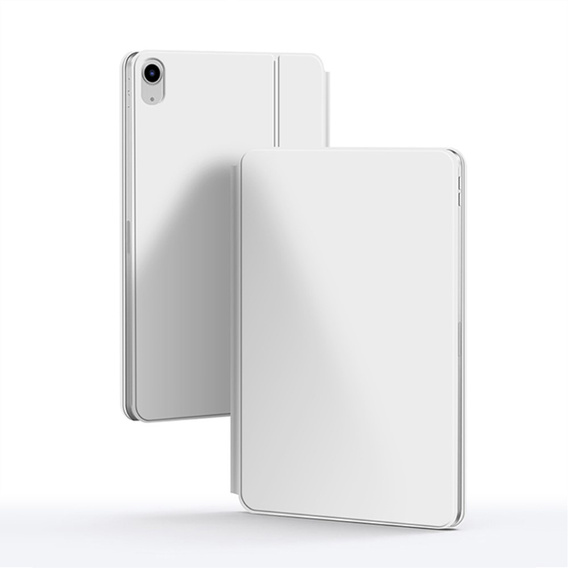Keyboard Case for iPad 10.9" 2022 (10 gen.) / iPad 11" 2025 A16 (11 gen.), Magnetic Keyboard Touchpad, white